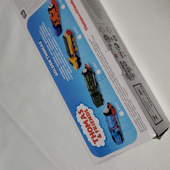 NIB Thomas & Friends Golden Thomas Motorized Battery Operated Fisher Price Train - Picture 9 of 14